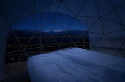 Bubble Übernachtung in der Bergfenster- Suite für 2 (1 Nacht) in Graubünden