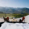 Bubble Übernachtung in der Deluxe- Suite für 2 (1 Nacht) in Graubünden