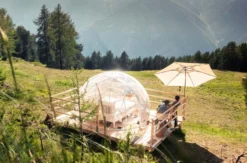Bubble Übernachtung in der Sternengucker Suite für 2 (1 Nacht) in Wallis