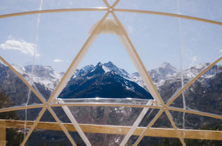 Bubble Übernachtung in der Sternengucker Suite für 2 (1 Nacht) in Wallis