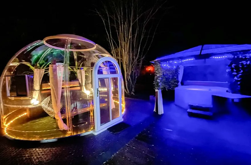 Bubble Hotel mit Apartment und Whirlpool Raum Gerolstein für 2