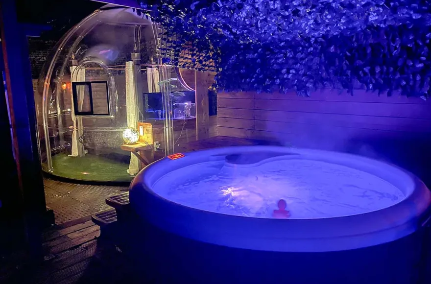 Bubble Hotel mit Apartment und Whirlpool Raum Gerolstein für 2