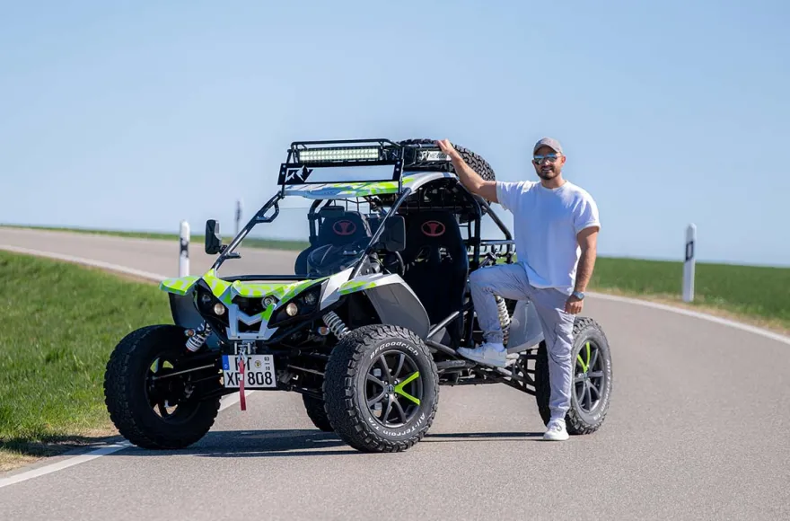 Buggy fahren Grabenstetten (halber Tag)