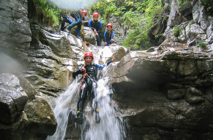 Canyoning für Einsteiger im Ötztal