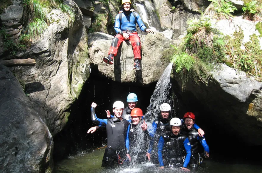 Canyoning für Einsteiger im Ötztal