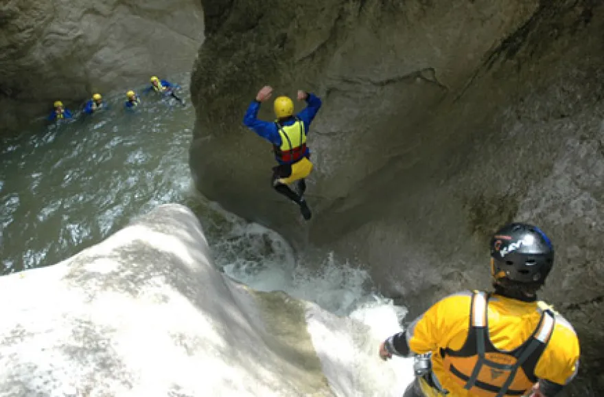 Canyoning für Fortgeschrittene in Interlaken