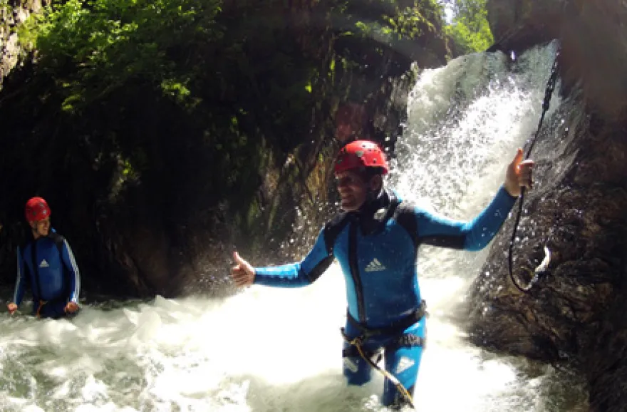 Canyoning für Fortgeschrittene in Interlaken