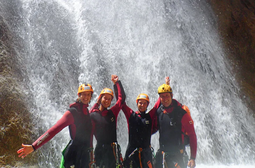 Canyoning im Bluntautal für Fortgeschrittene (5 Std.)