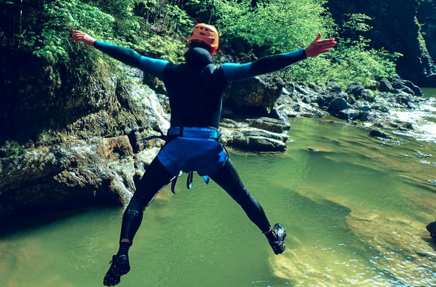 Canyoning in der Strubklamm für Fortgeschrittene (6 Std.)