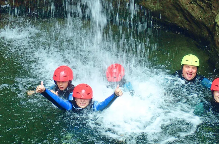 Canyoning in der Strubklamm für Fortgeschrittene (6 Std.)