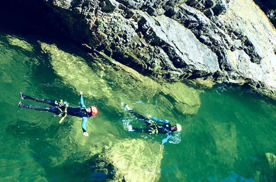 Canyoning in der Strubklamm für Fortgeschrittene (6 Std.)