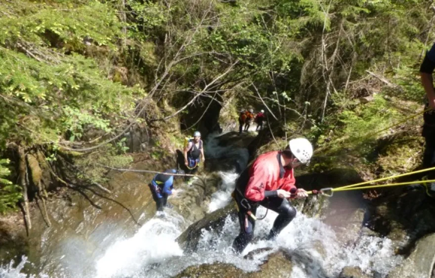 Canyoning Schnupperkurs Haiming