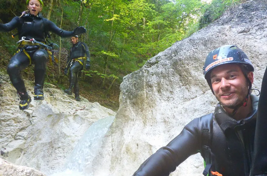 Canyoning Schnuppertour Weyregg