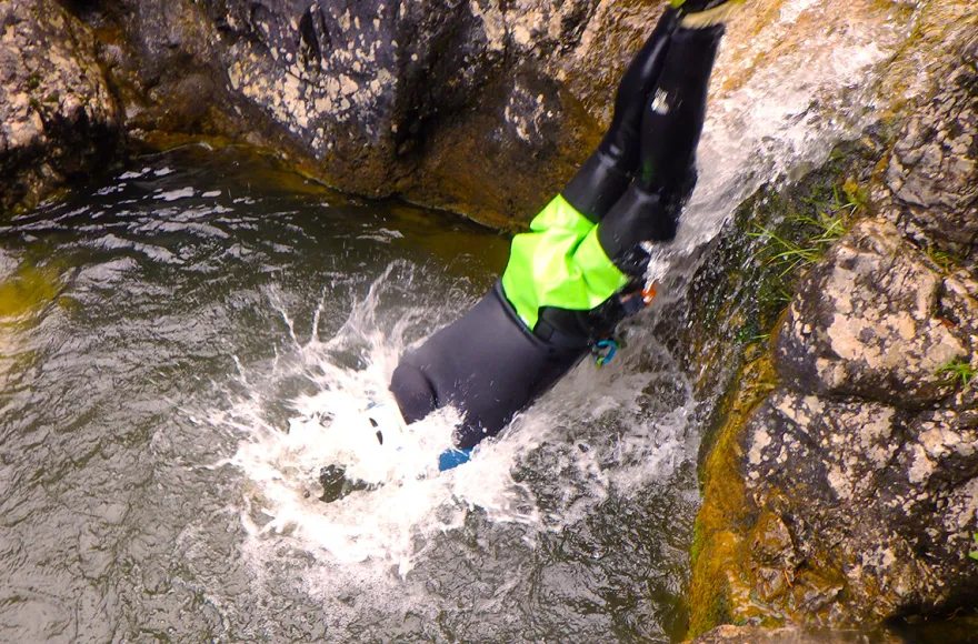 Canyoning-Tour Dornbirn (Fortgeschrittene)