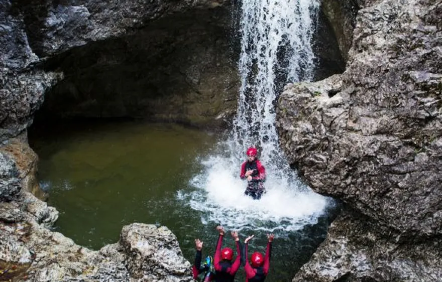 Canyoning Tour für Fortgeschrittene Schneizlreuth