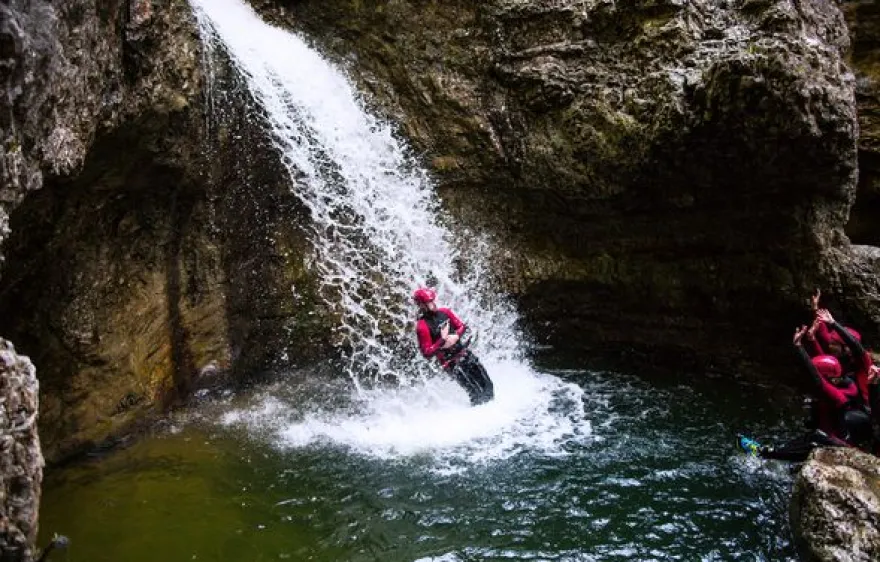 Canyoning Tour für Fortgeschrittene Schneizlreuth
