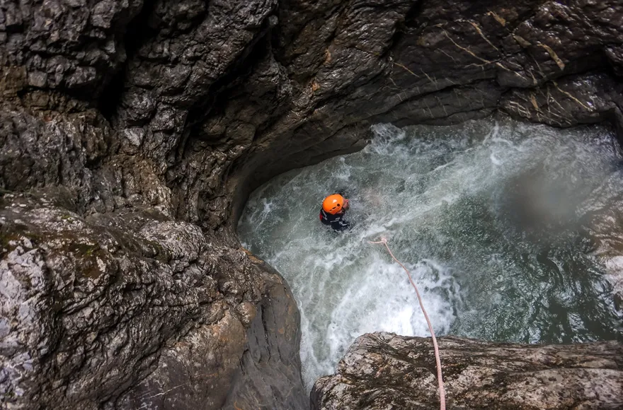 Canyoning Tour für Fortgeschrittene Dornbirn