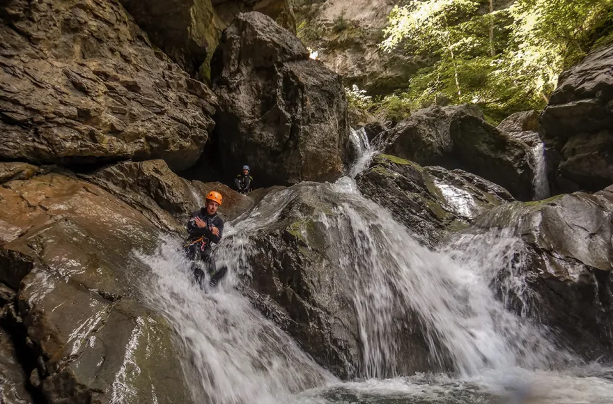 Canyoning Tour für Fortgeschrittene Dornbirn