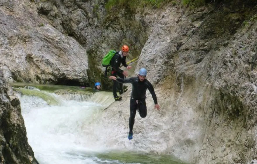 Canyoning-Tour Weyregg