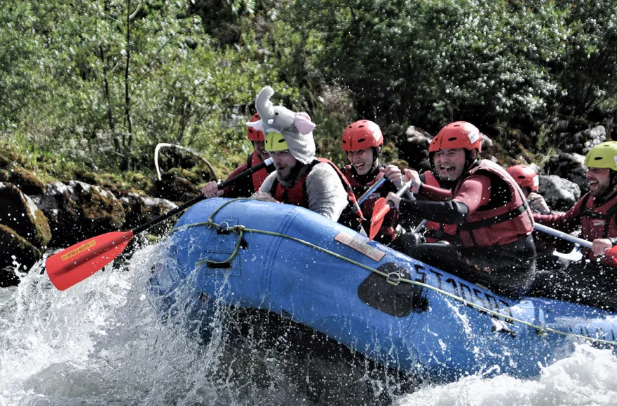 Canyoning und Rafting auf der Salzach (8 Std.)