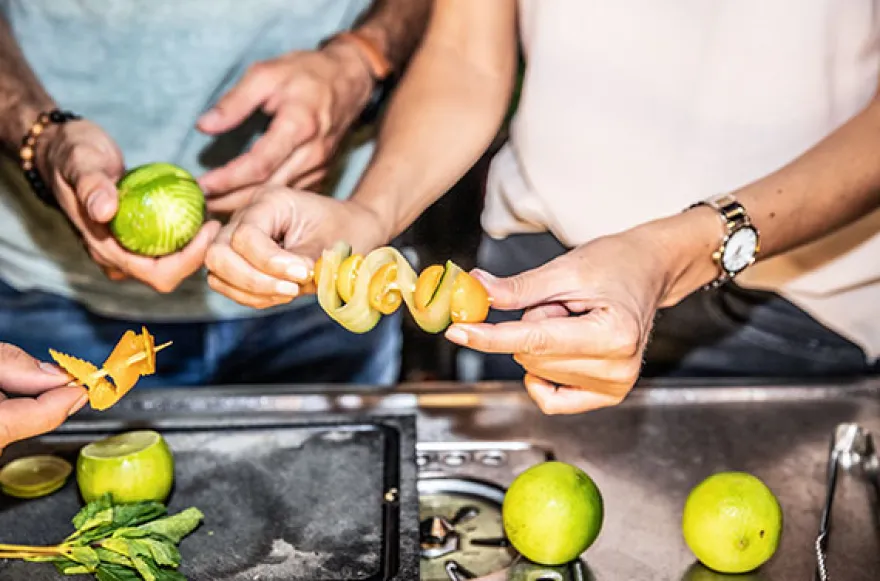 Cocktailkurs über den Dächern von Basel