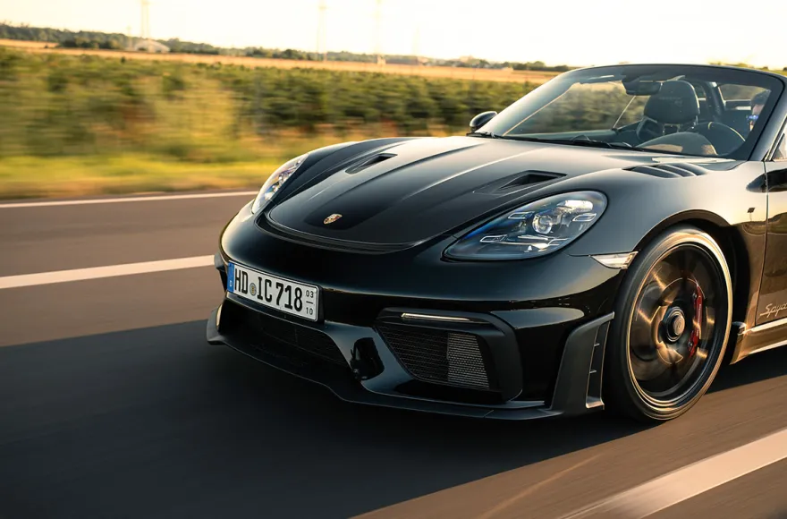 Co-Pilot im Porsche 718 Spyder RS (1 Std.)