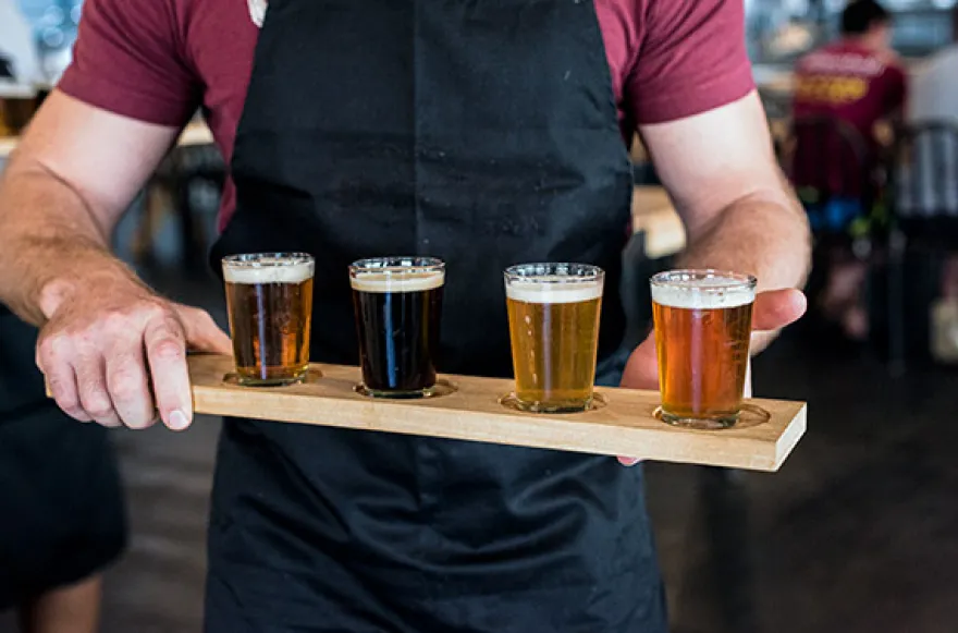 Craft Beer Tasting im Dunkeln in Wetzlar