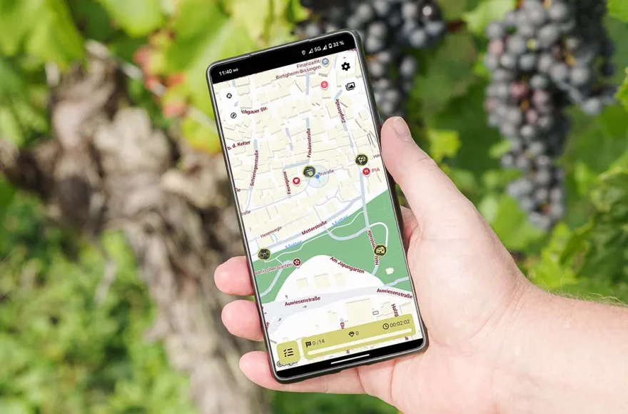 Digitale Weinwanderung