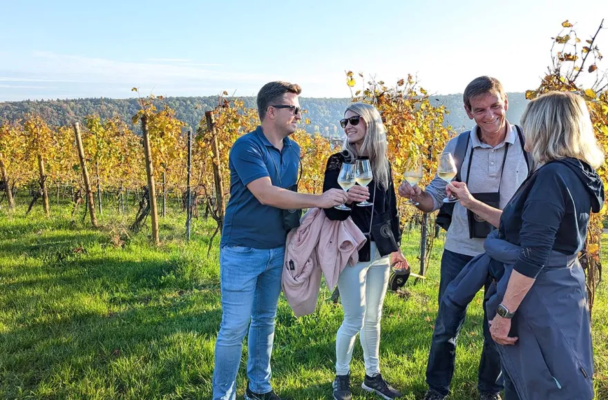 Digitale Weinwanderung