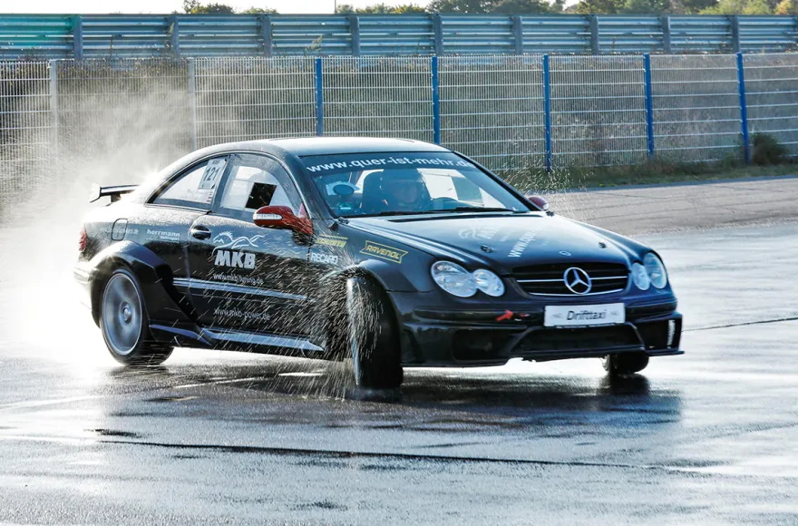 Drift-Taxi am Hockenheimring Mercedes Arena