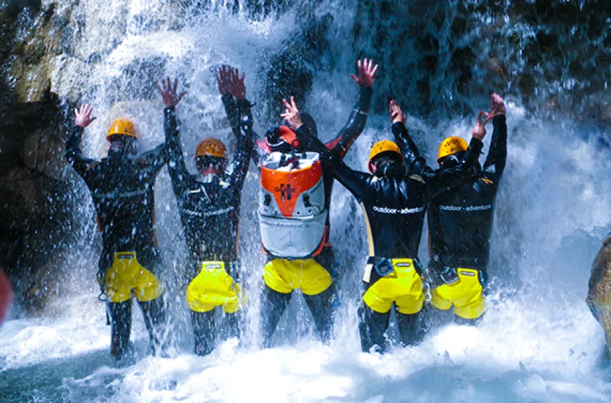 Einsteiger Canyoning Tour Kiefersfelden (3 Stunden)