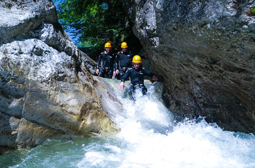 Einsteiger Canyoning Tour Kiefersfelden (3 Stunden)