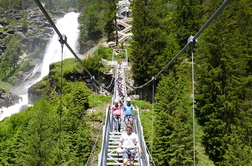 Einsteiger Klettersteig in Tirol