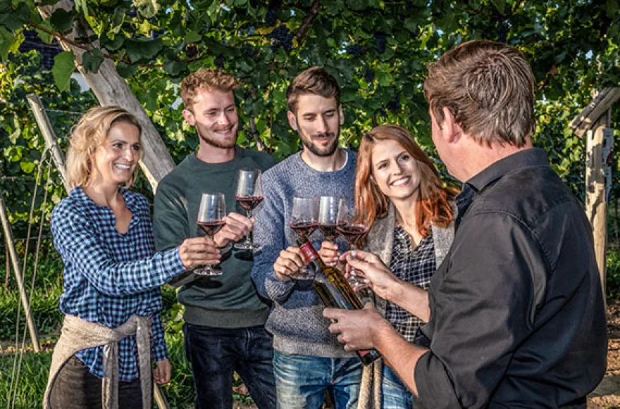 Ein Tag auf dem Weingut mit Übernachtung in der Pfalz für 2