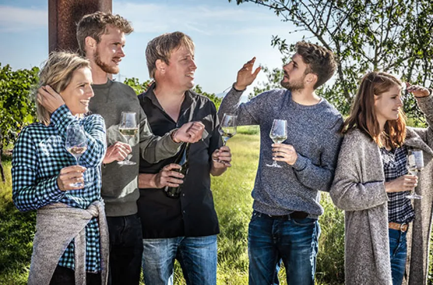Ein Tag auf dem Weingut mit Übernachtung in der Pfalz für 2
