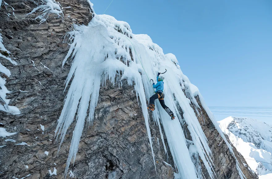 Eiskletterkurs in Adelboden