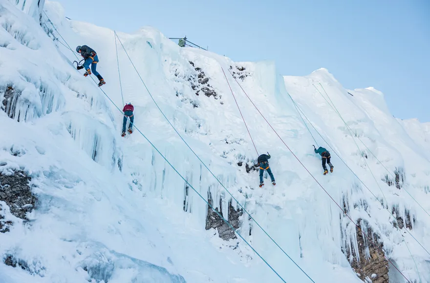 Eiskletterkurs in Adelboden