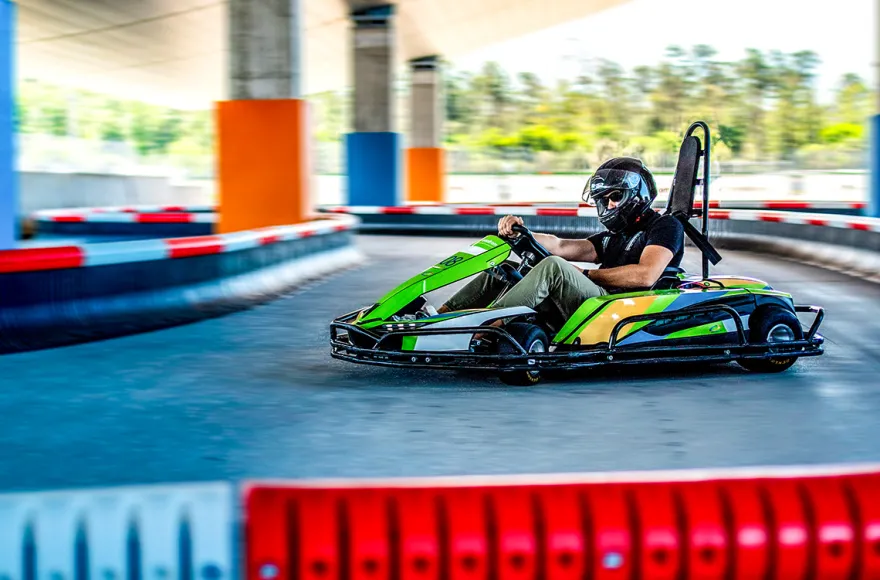 E-Kart fahren am Hockenheimring