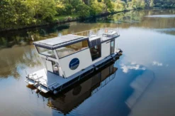 Elektro Hausboot Übernachtung Mettlach für bis zu 4 (2 Nächte)