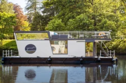 Elektro Hausboot Übernachtung Mettlach für bis zu 4 (2 Nächte)
