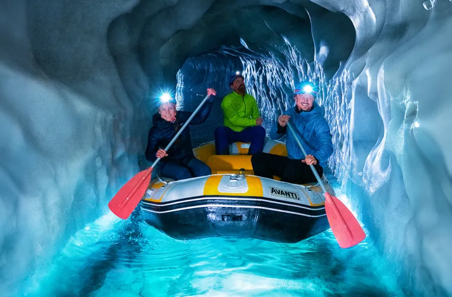 Erlebnistour Natureispalast Hintertuxer Gletscher