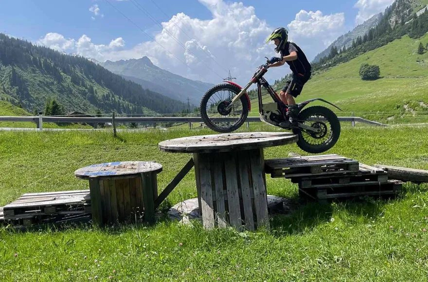 E-Trial fahren Stuben am Arlberg (30 Min.)