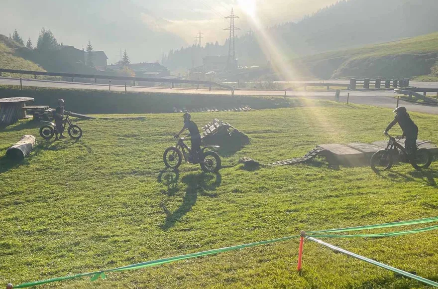 E-Trial fahren Stuben am Arlberg (30 Min.)
