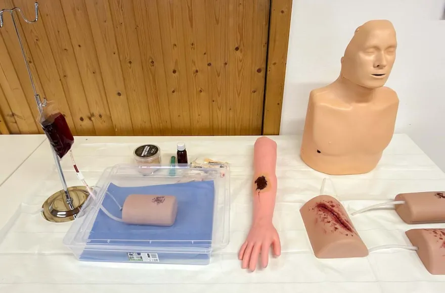 ETSS Training für Wunden & Verletzungen