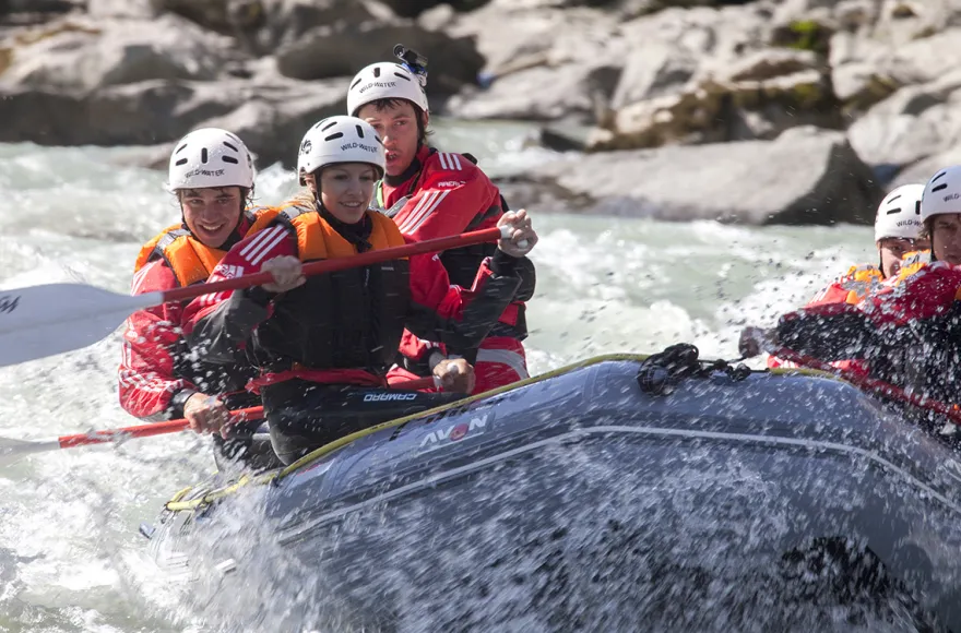Extrem-Rafting im Ötztal