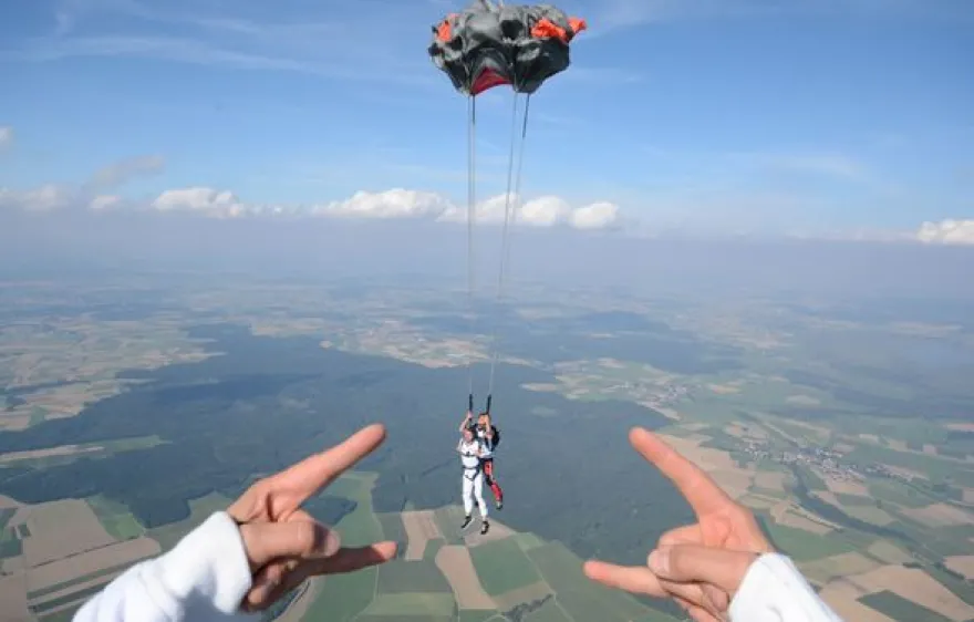 Fallschirm Tandemsprung Bad Saulgau