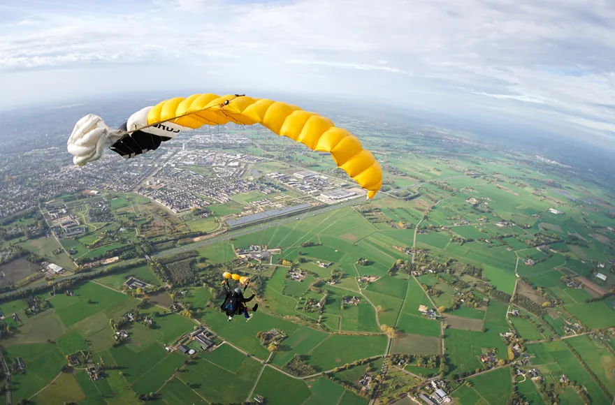 Fallschirm Tandemsprung Teuge