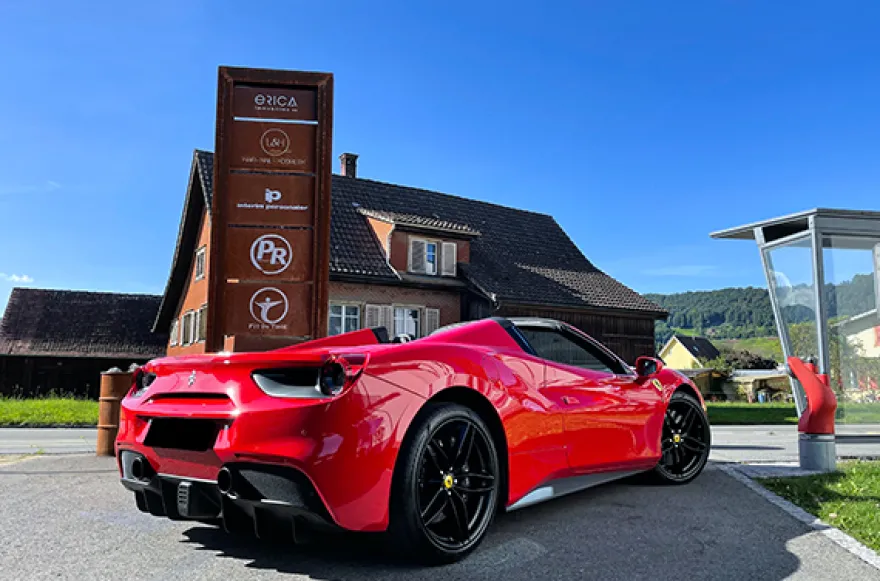 Ferrari mieten Au SG (3 Std.)