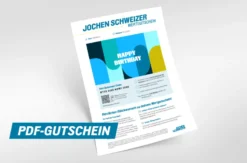 Flexibles Geschenk Geburtstag (Muster)