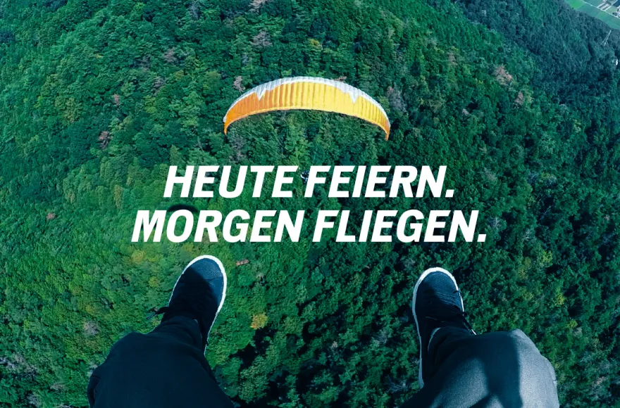 Flexibles Geschenk Geburtstag (Fallschirm)